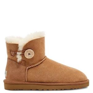 Mini Button Uggs (Chestnut)